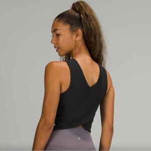 Lululemon Black Twist Back Top